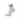 Hundred White ankle socks