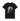 Black Printed T-shirt Front