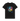 Black Printed T-shirt Front