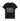 Black Printed T-shirt Front
