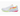 Badminton Shoes - Lei Ting Junior - White Yellow Pink - 12 jr image