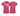 Badminton Shirt - Geometric Gradient Red - Women