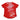 Badminton T-shirt - Flypower Olympic Jersey Women Red - SportYouUp Danmark