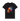 Black Printed T-shirt Front