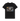 Black Printed T-shirt Front